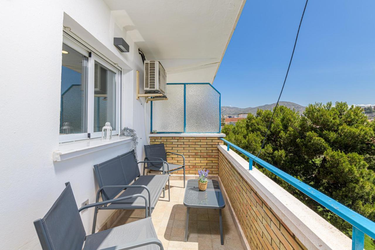 Wintowinrentals Vista Al Mar En Pleno Centro Rincon de la Victoria Ngoại thất bức ảnh